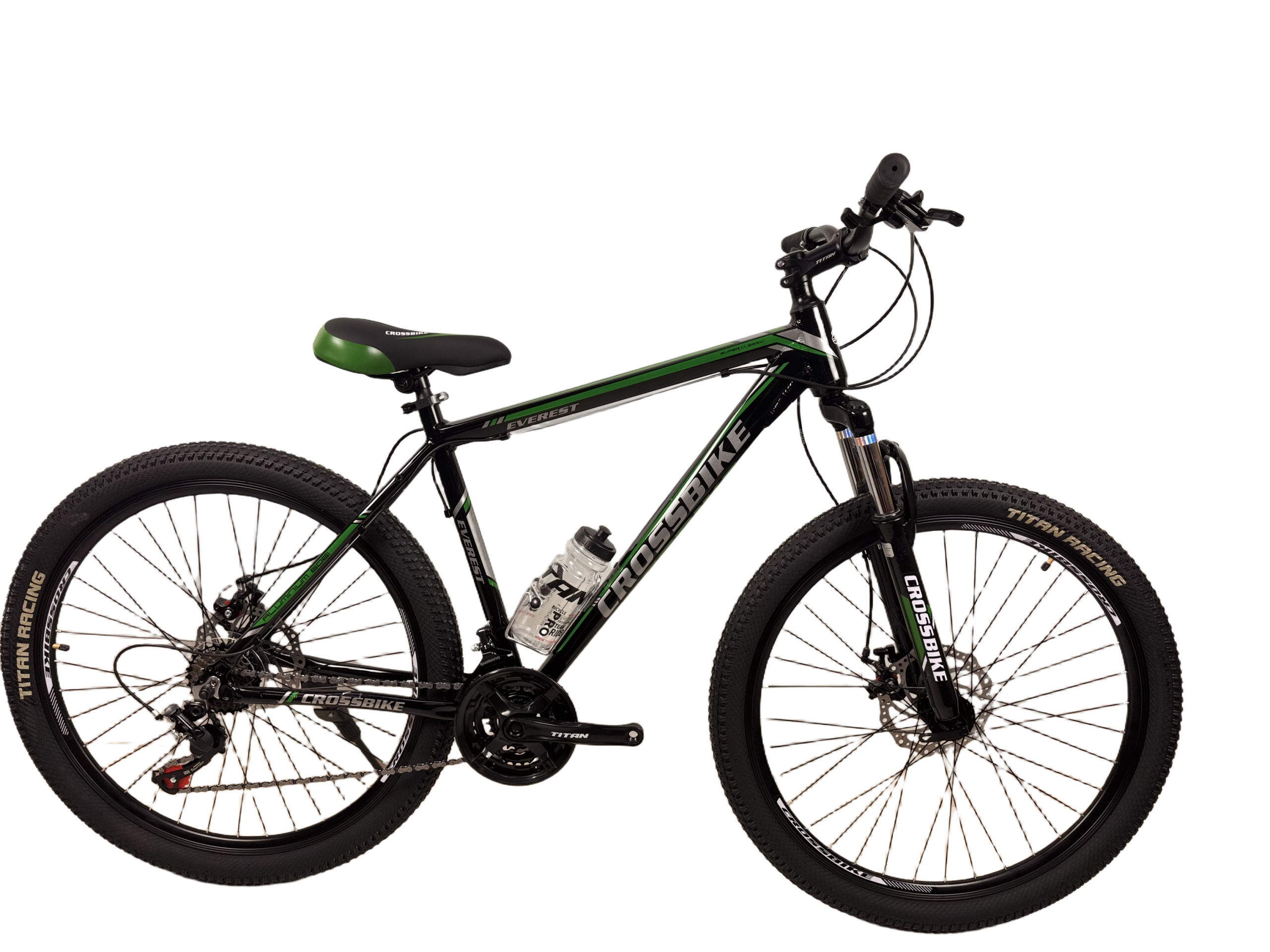 27.5 CrossBike Everest чорно-зелений (19.5)