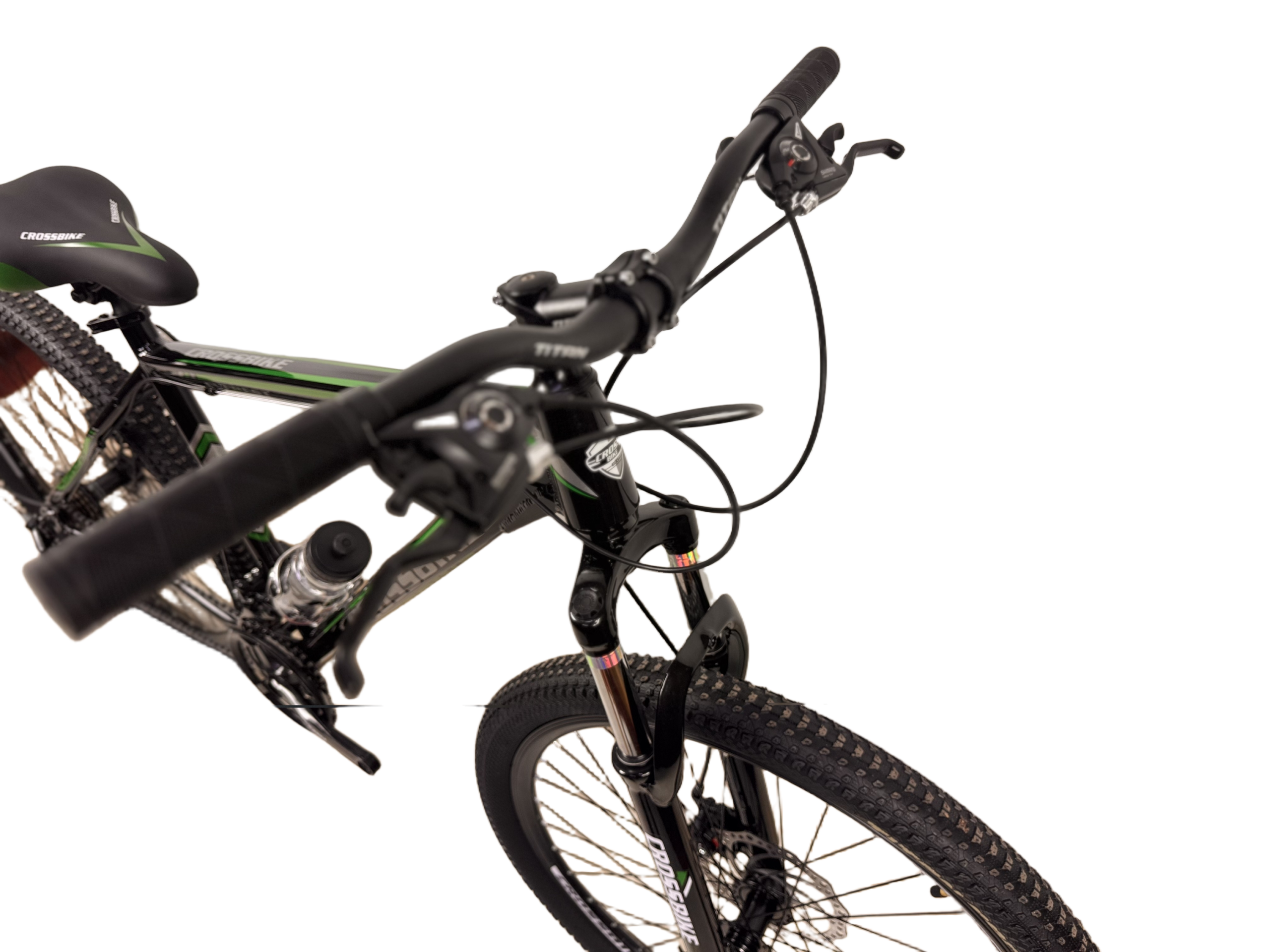 27.5 CrossBike Everest чорно-зелений (19.5)