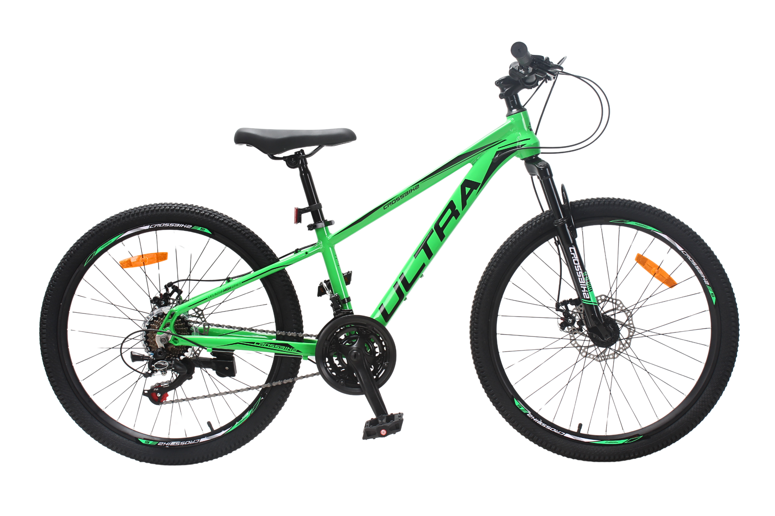 24 CrossBike Ultra зелено-чорний (12)