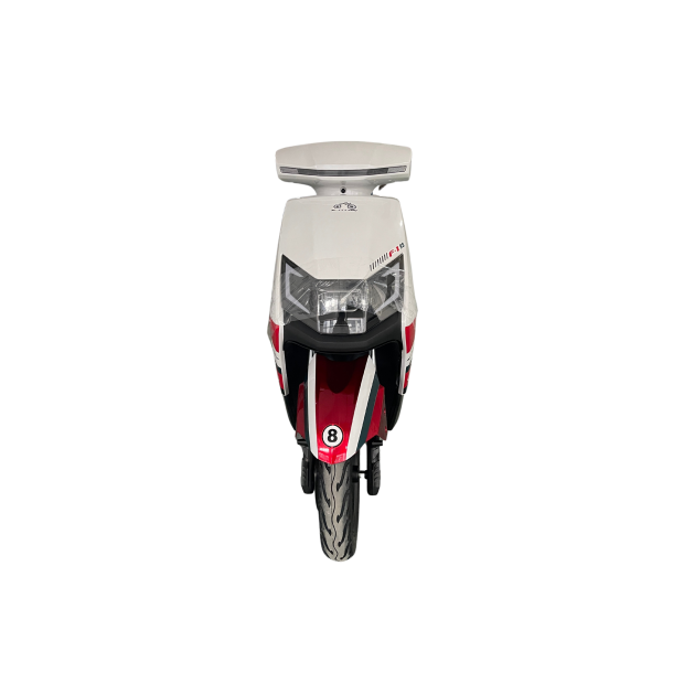 10 Е-Titan F-1 білий-червоний, 1000W, 72V 32AH