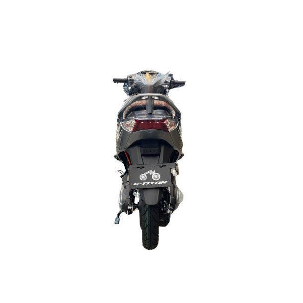 12 Е-Titan Storm сірий-жовтий, 2000W, 72V 32AH