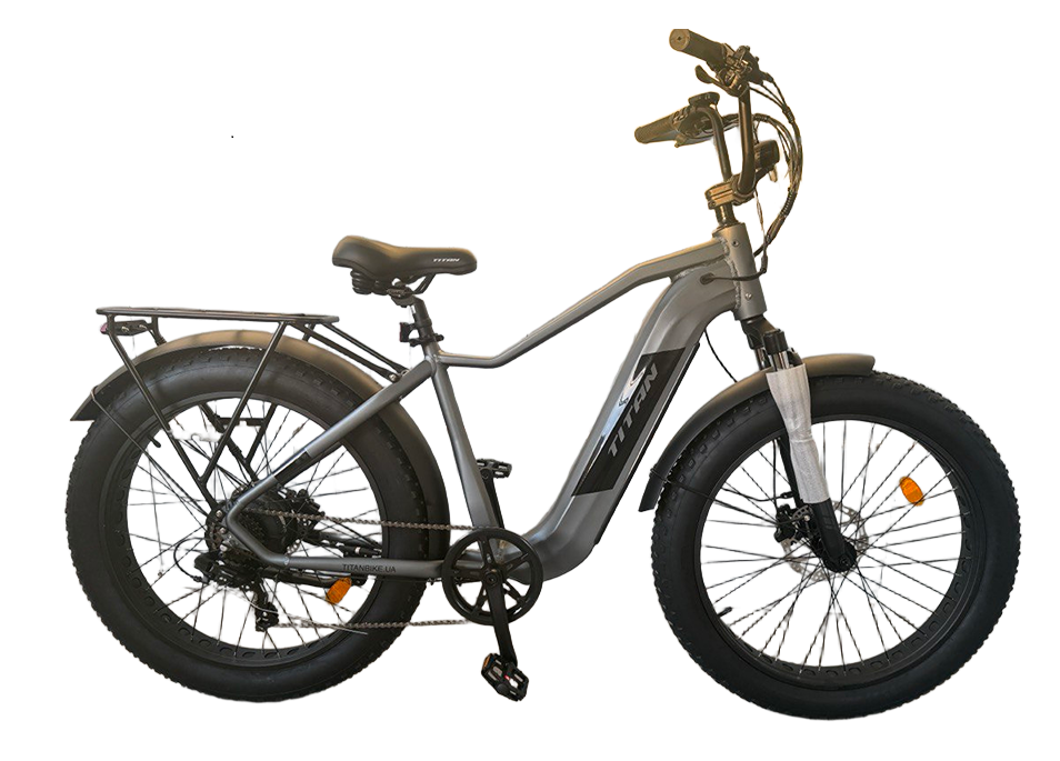 26 Titan сірий-металік, 750W, 48V 15AH (19″)
