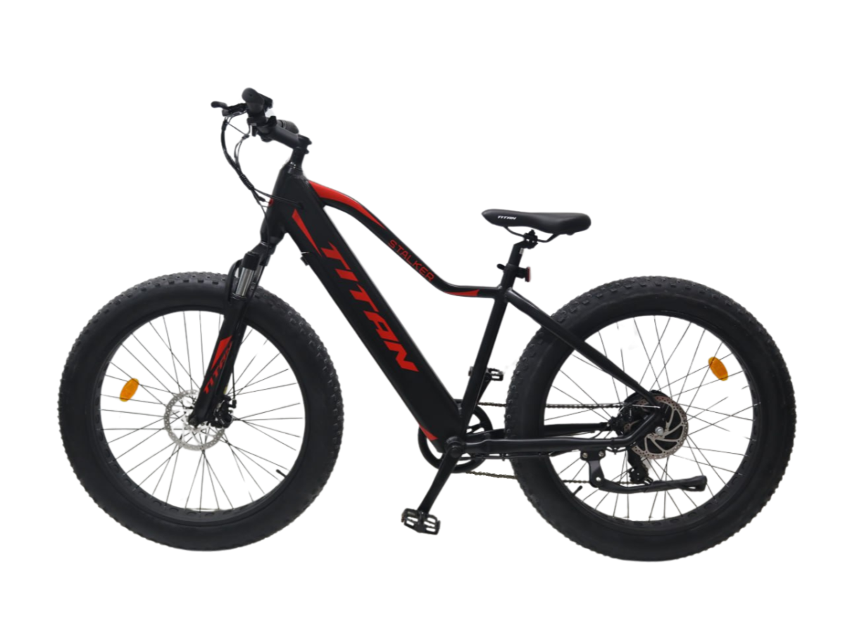 26 Titan Stalker червоно-чорний, 500W, 48V 12Ah (18)