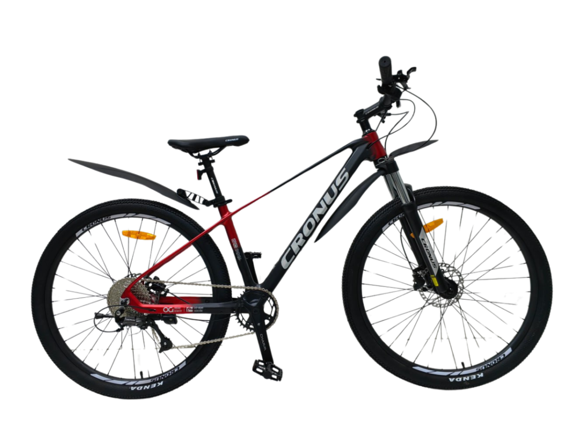 27.5 Cronus Hurricane чорно-червоний (15.5″)