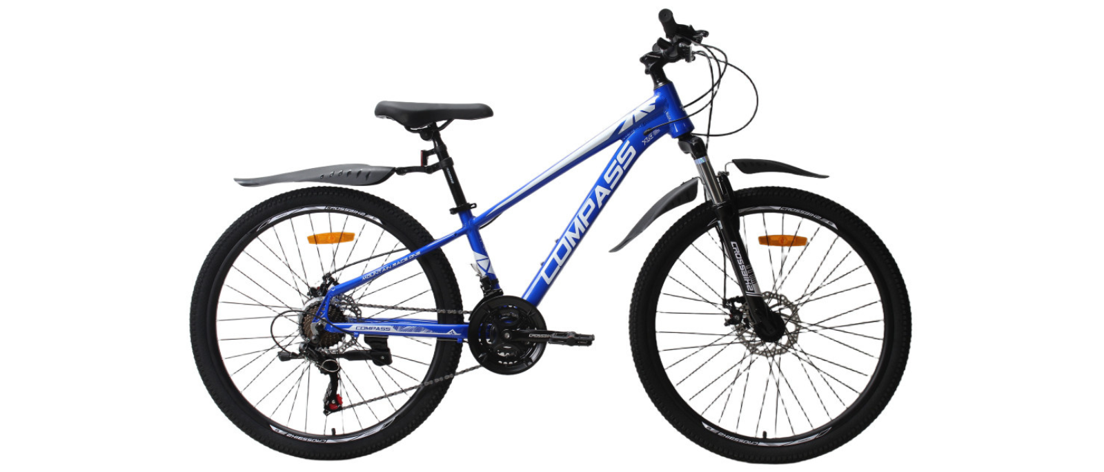 26 CrossBike Compass білий-синій (12.5)
