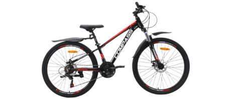 27.5 CrossBike Compass чорний-червоний (17)