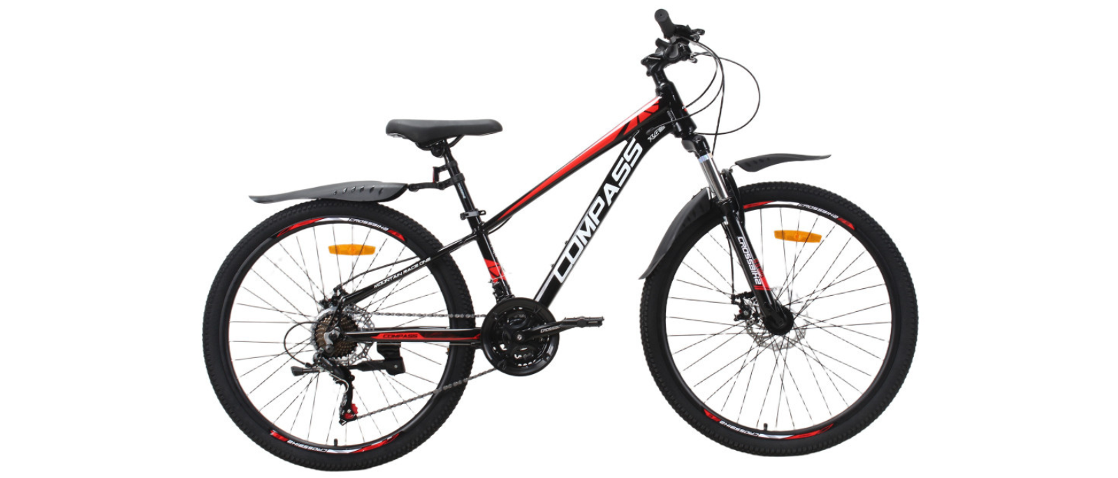 27.5 CrossBike Compass чорний-червоний (17)