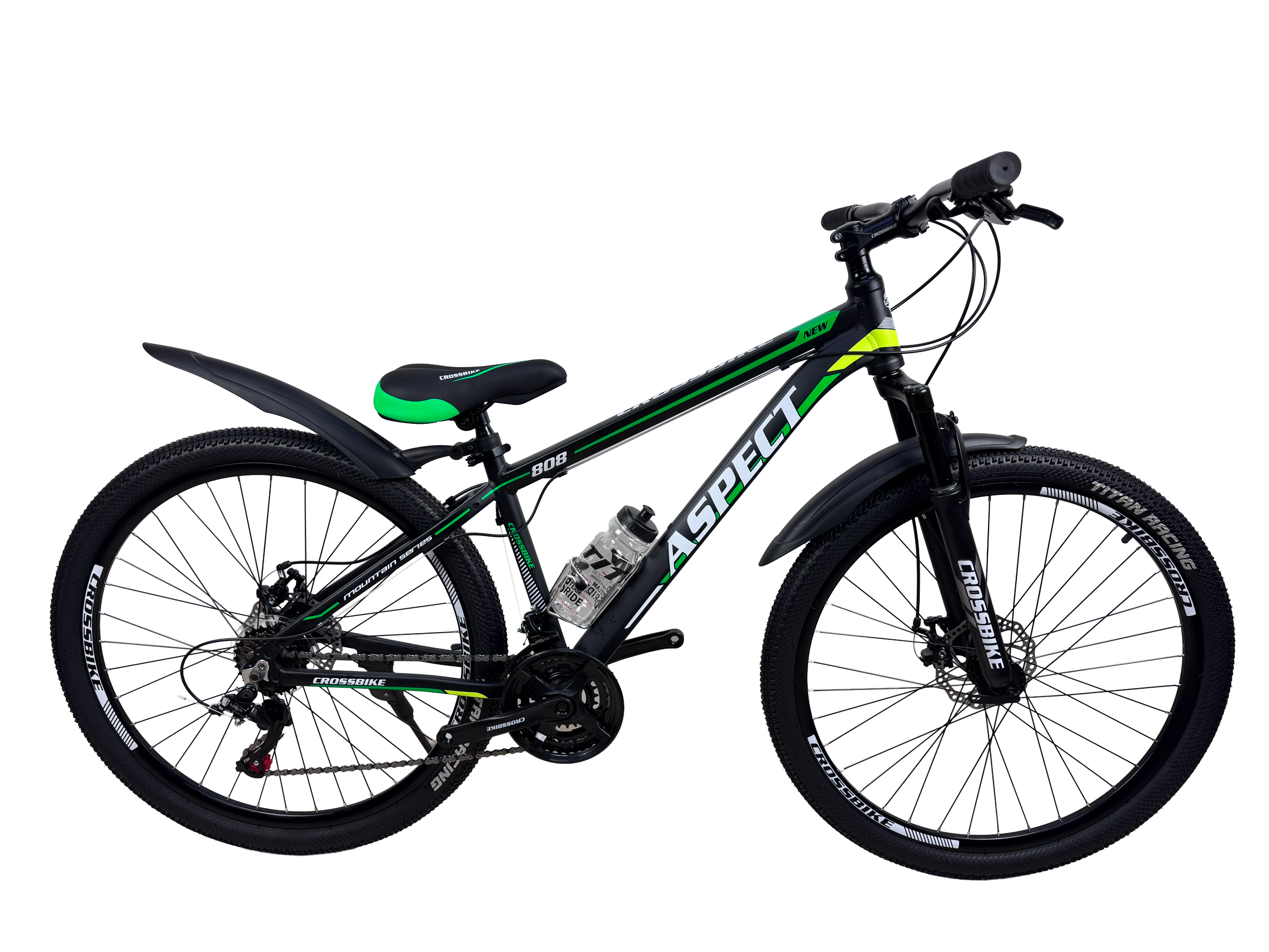 27.5 CrossBike Aspect чорний-зелений (15)