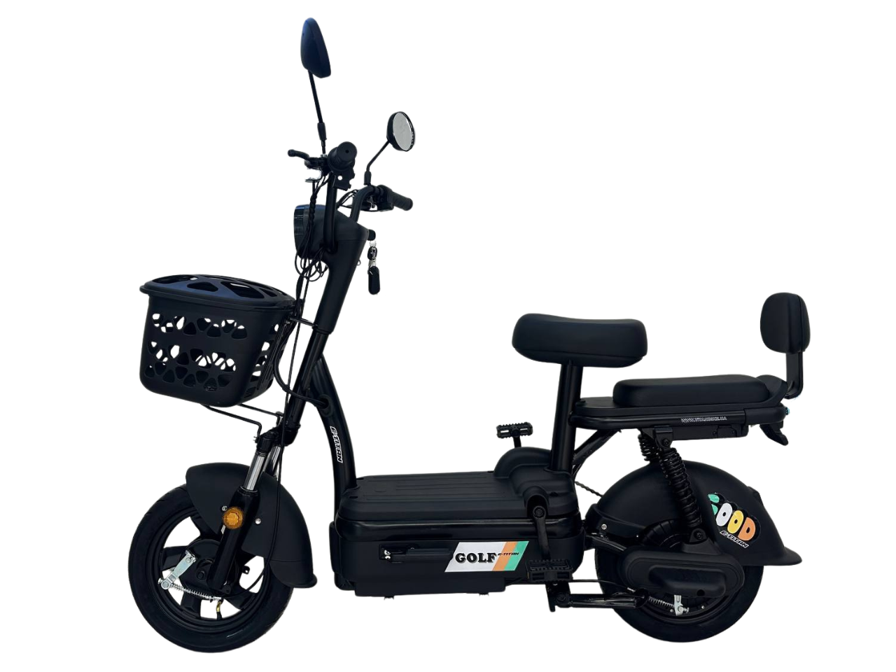 10 Titan Golf чорний, 500W, 48V 20AH