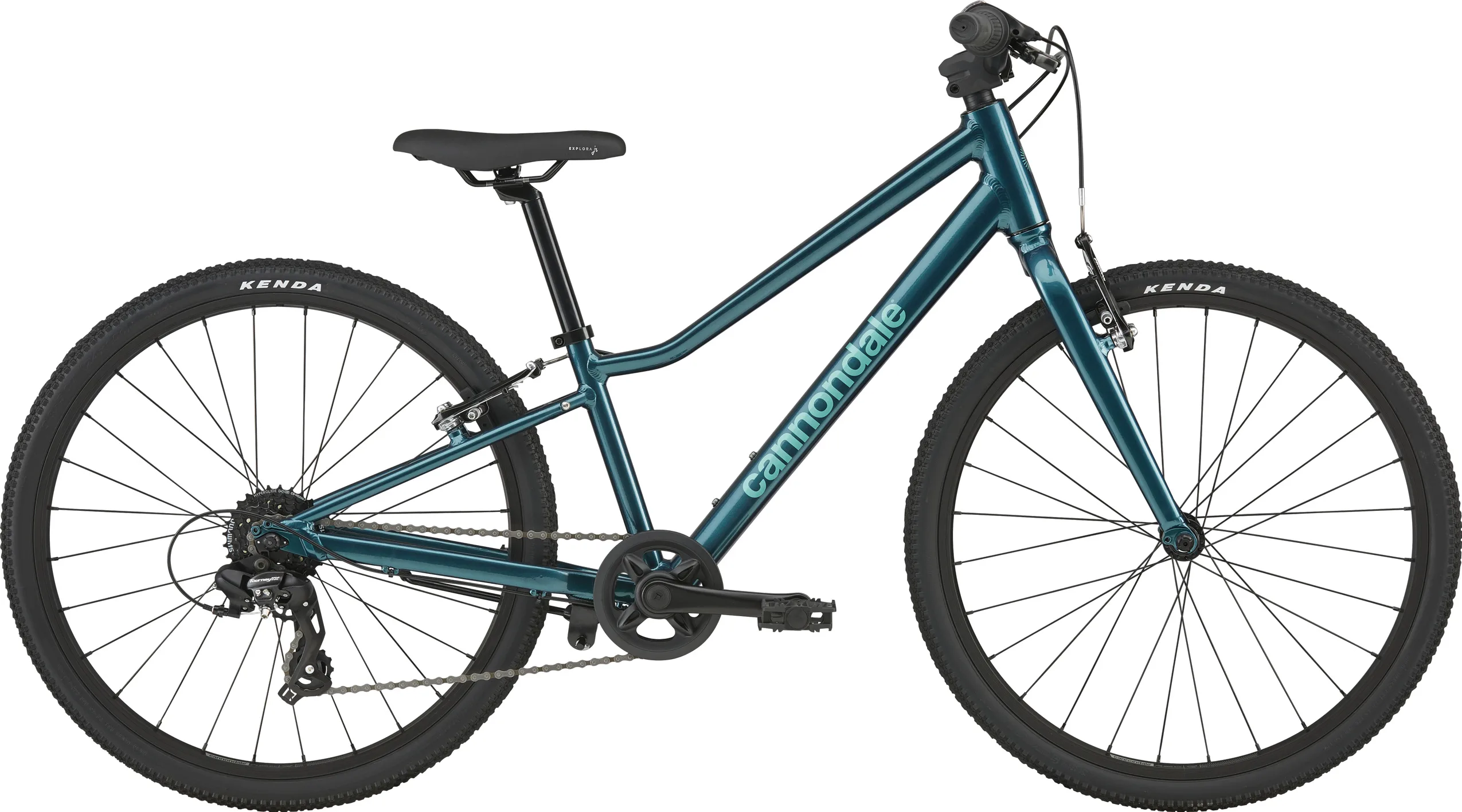 24 Cannondale Quick OS DTE бірюзовий (One size)