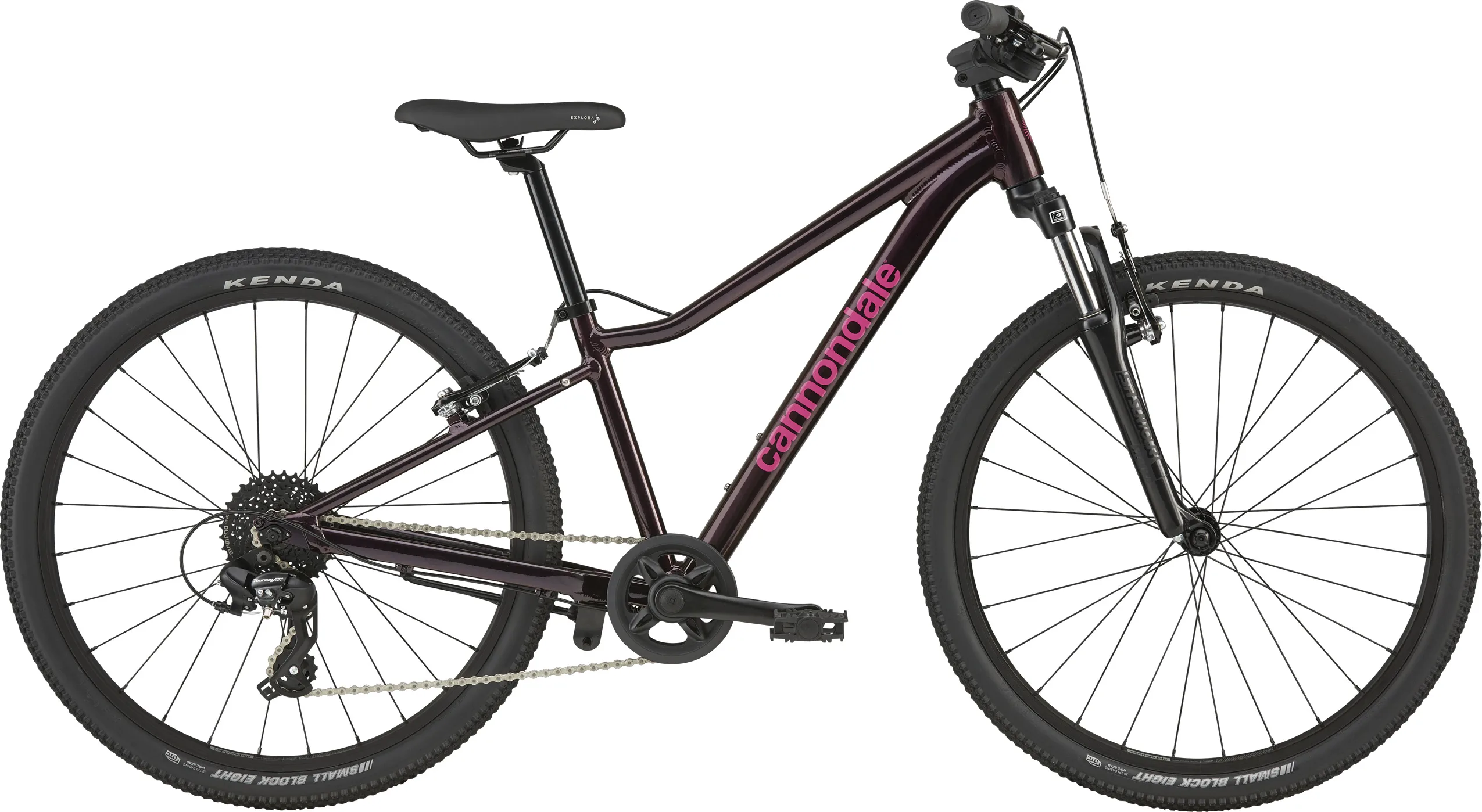 24 Cannondale Trail OS RPP бордовий (One size)