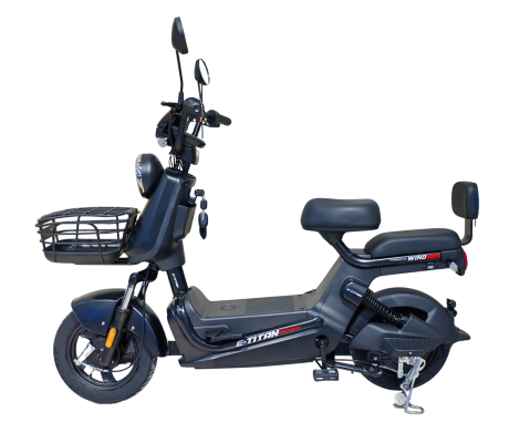 14 Е-Titan WIND чорний, 1000W, 60V 20AH