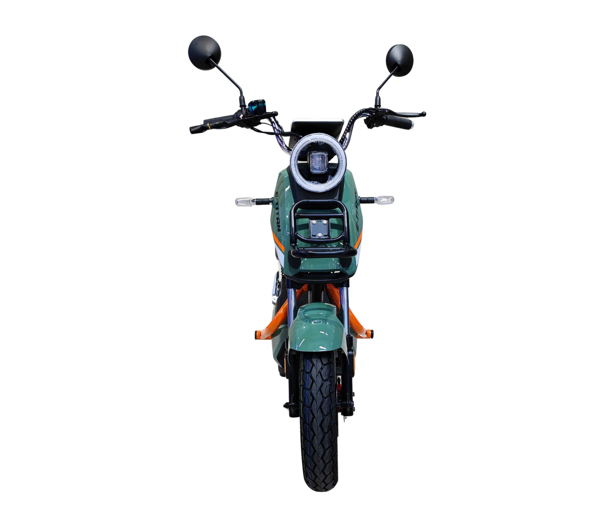 12 Е-Titan E-tron чорний-зелений, 1000W, 48V 20AH