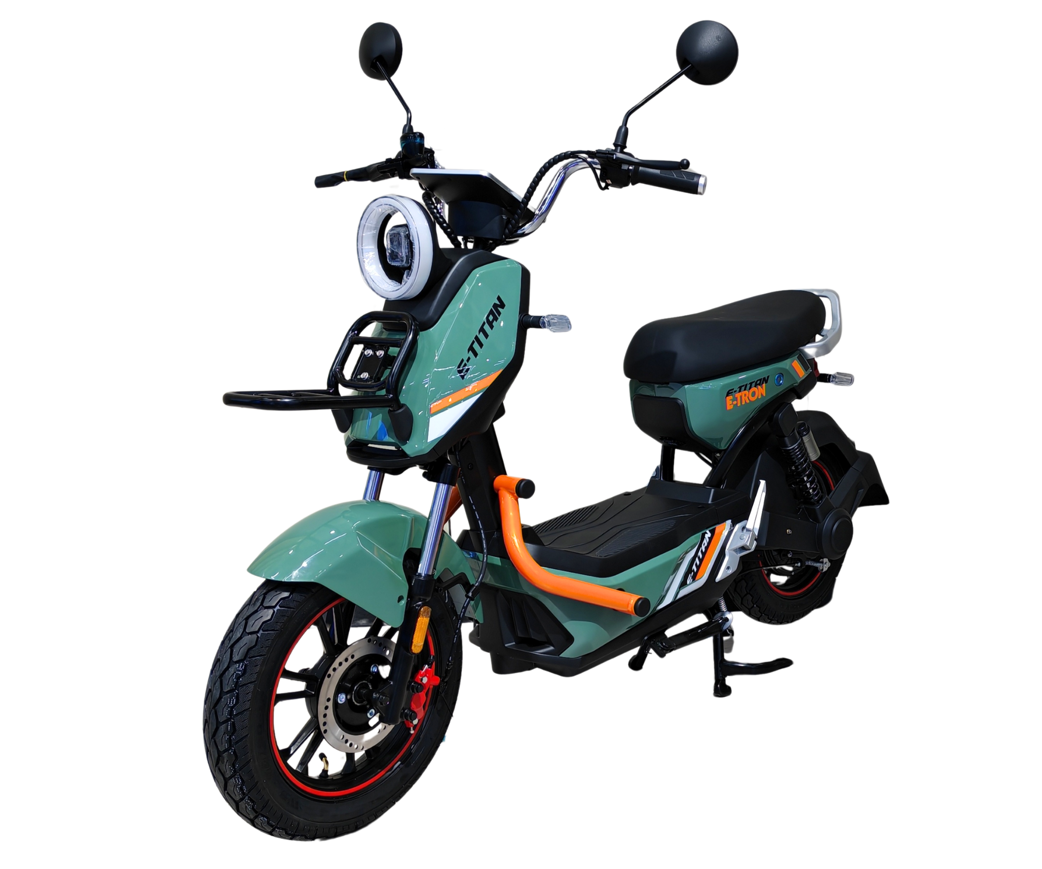 12 Е-Titan E-tron чорний-зелений, 1000W, 48V 20AH