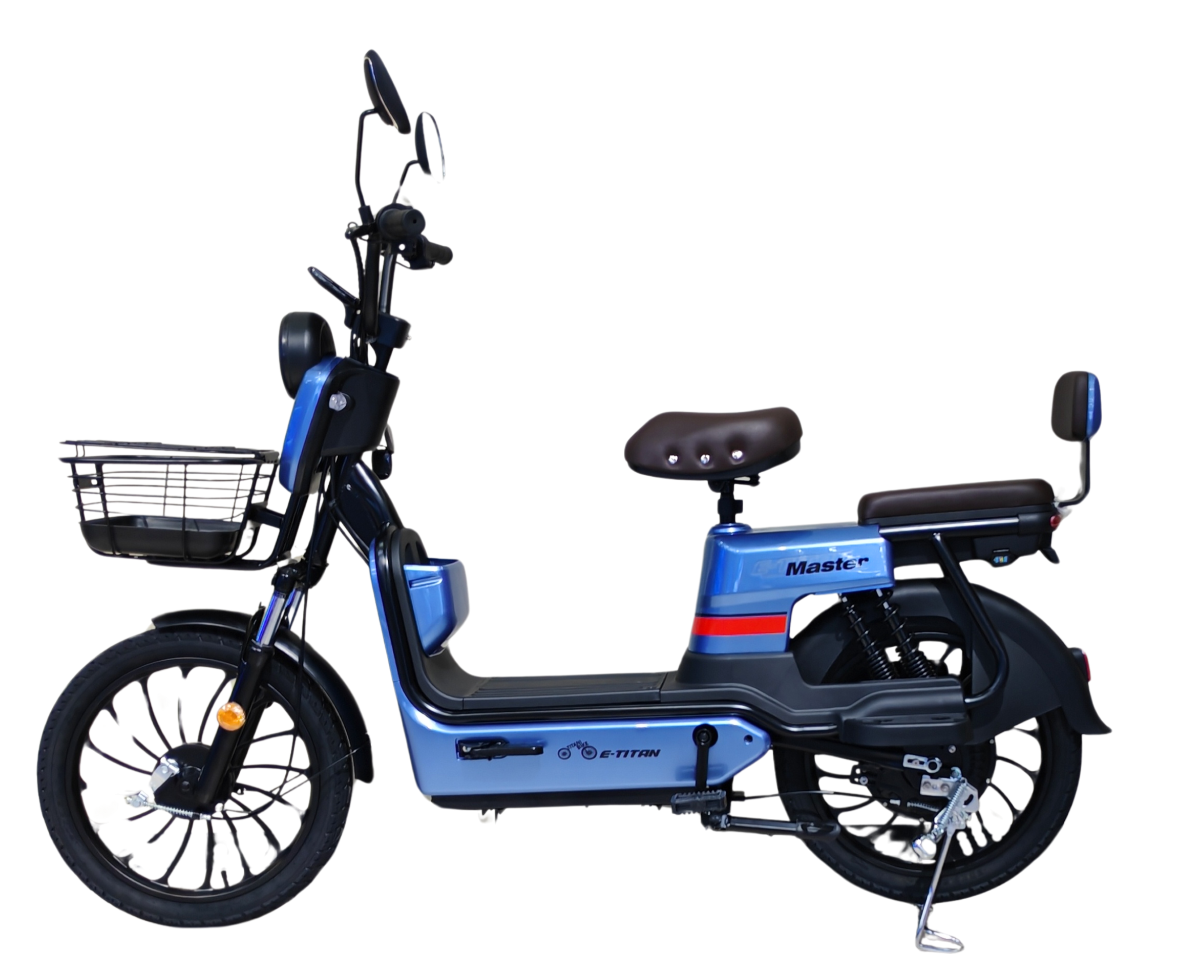 20 Е-Titan Master чорний-синій, 1000W, 48V 20AH