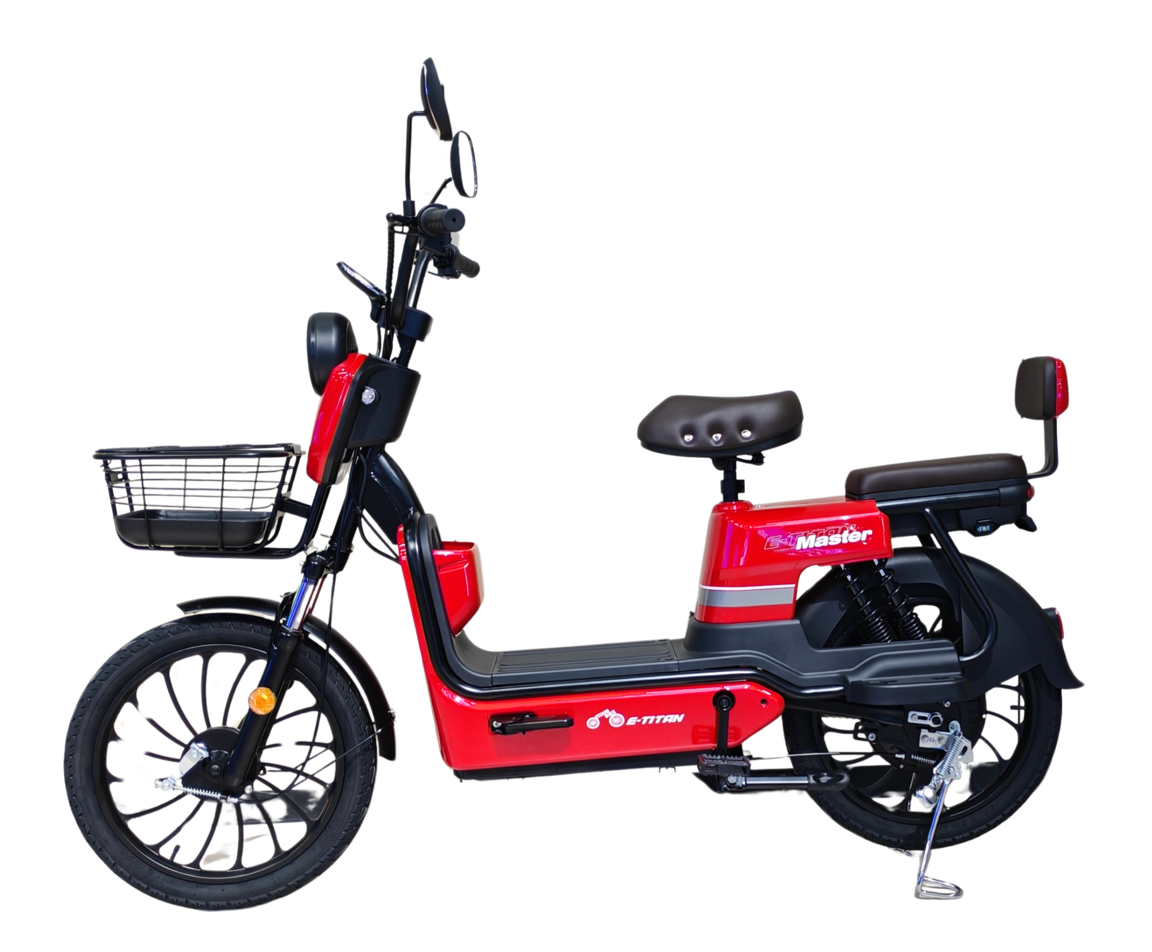 20 Е-Titan Master чорний-червоний, 1000W, 48V 20AH