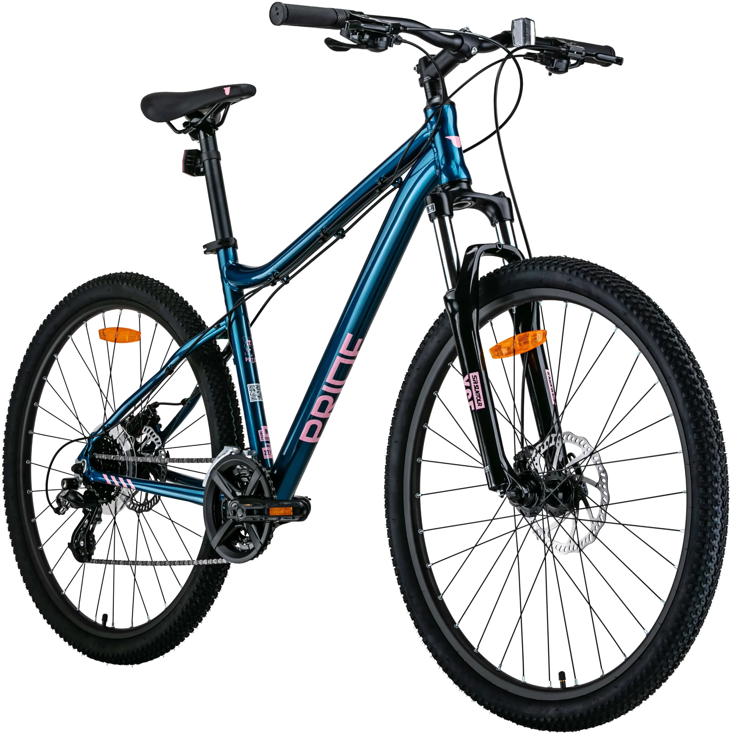27.5 Pride STELLA 7.2 бірюзовий (S)