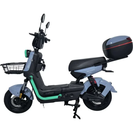 Spark Boost сірий з бірюзовим, 72V/1200W/25Ah