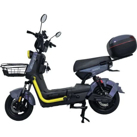 Spark Boost сірий з жовтим, 72V/1200W/25Ah