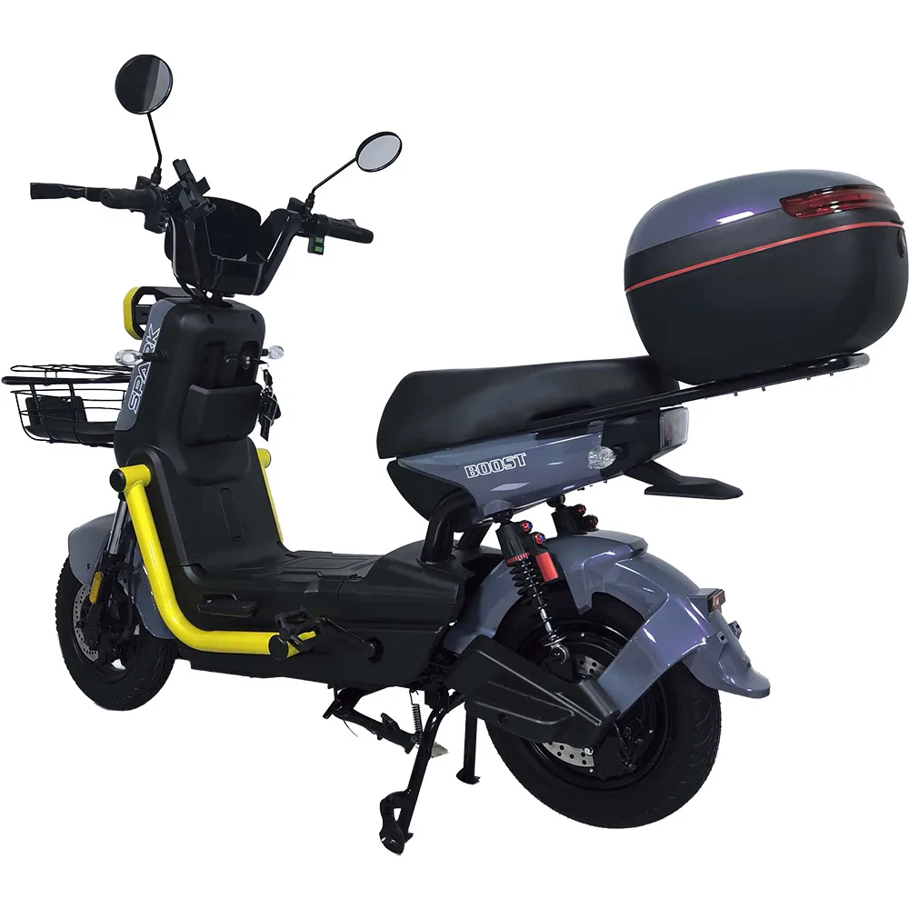 Spark Boost сірий з жовтим, 72V/1200W/25Ah