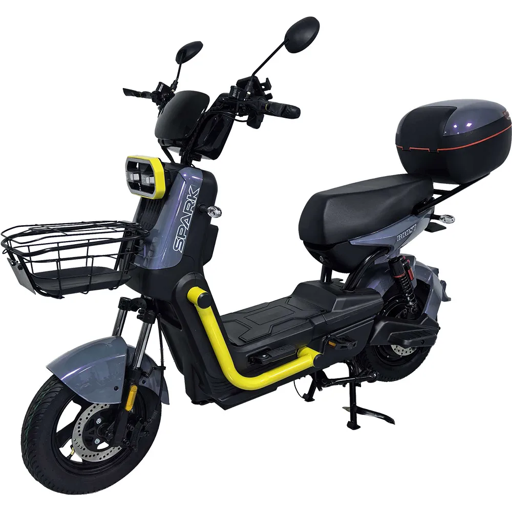 Spark Boost сірий з жовтим, 72V/1200W/25Ah