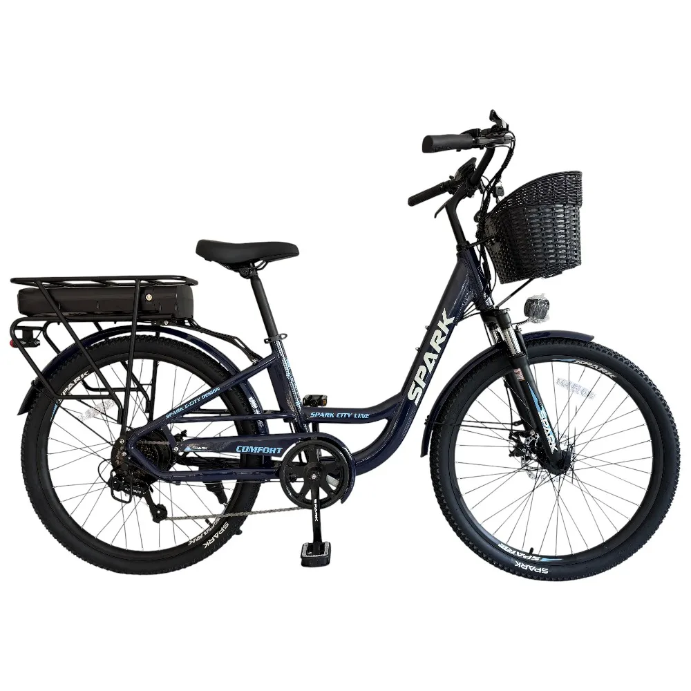 Spark E-City Comfort темно-синій, 48V/500W/12,8Ah (17)