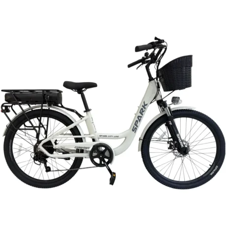 Spark E-City Comfort світло-сірий, 48V/500W/12,8Ah (17)