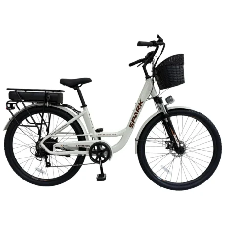 Spark E-City Comfort світло-сірий, 48V/500W/12,8Ah (18)