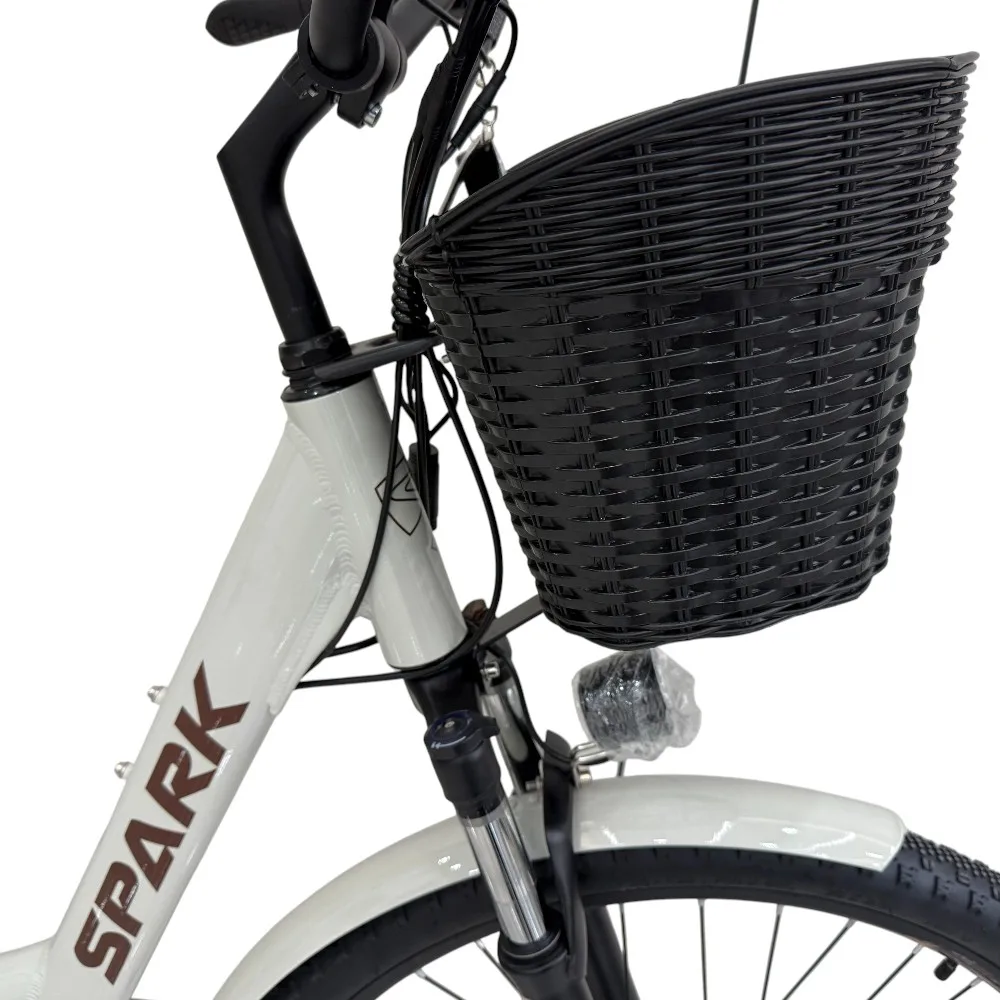 Spark E-City Comfort світло-сірий, 48V/500W/12,8Ah (18)