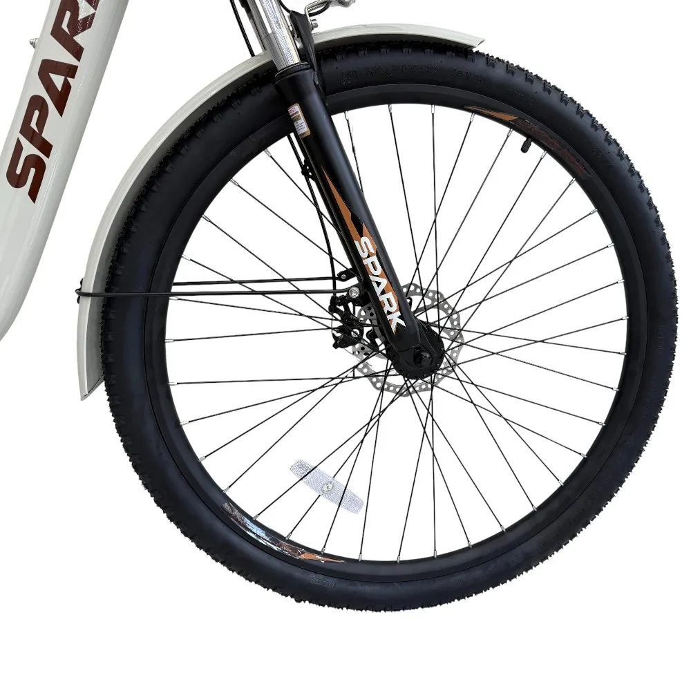 Spark E-City Comfort світло-сірий, 48V/500W/12,8Ah (18)