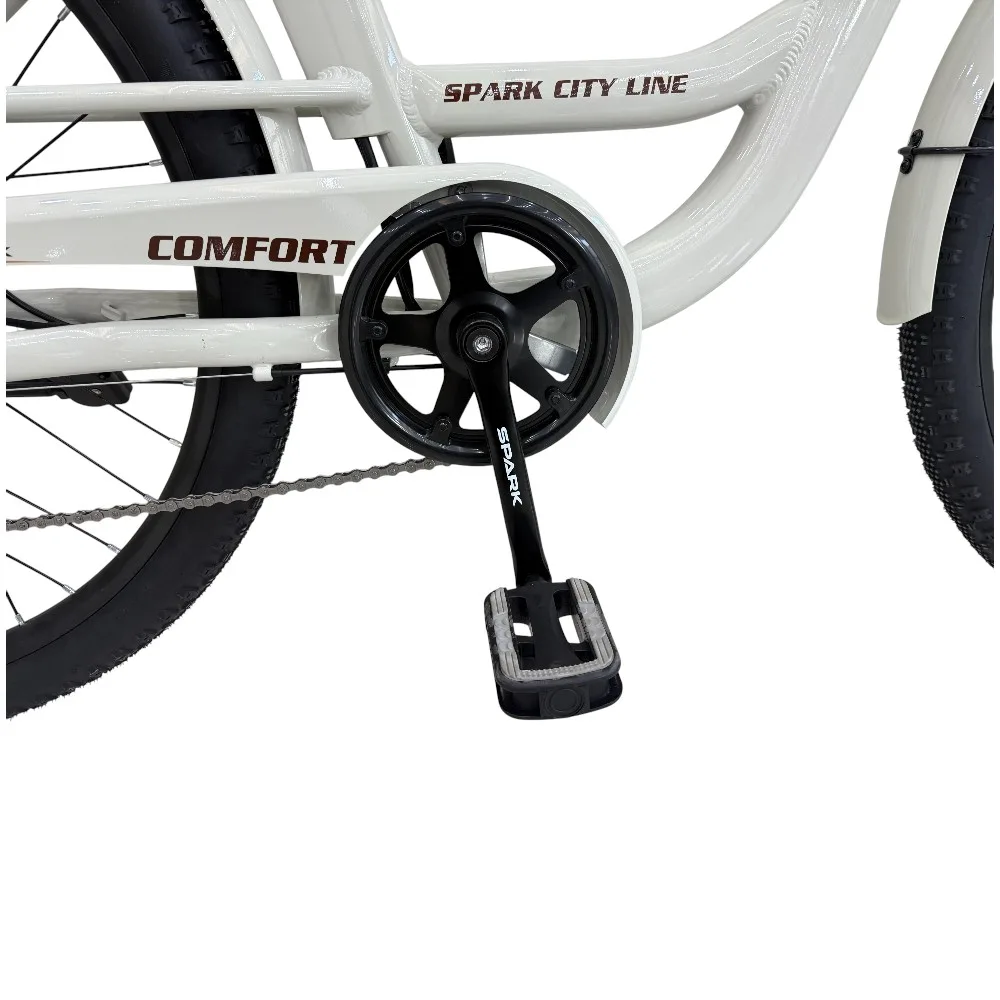 Spark E-City Comfort світло-сірий, 48V/500W/12,8Ah (18)