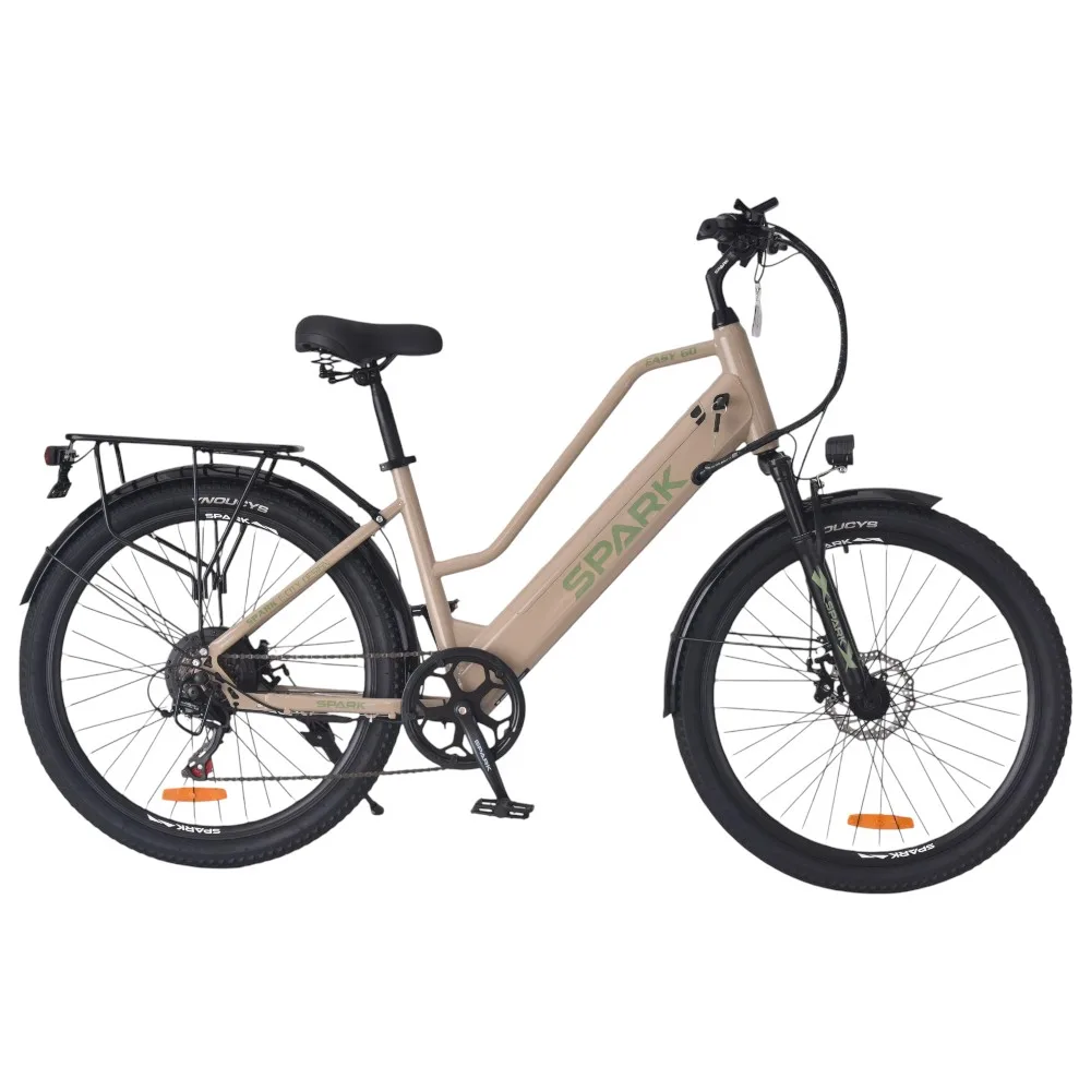 Spark E-City Easy Go бежевий, 48V/500W/12,5Ah (17)