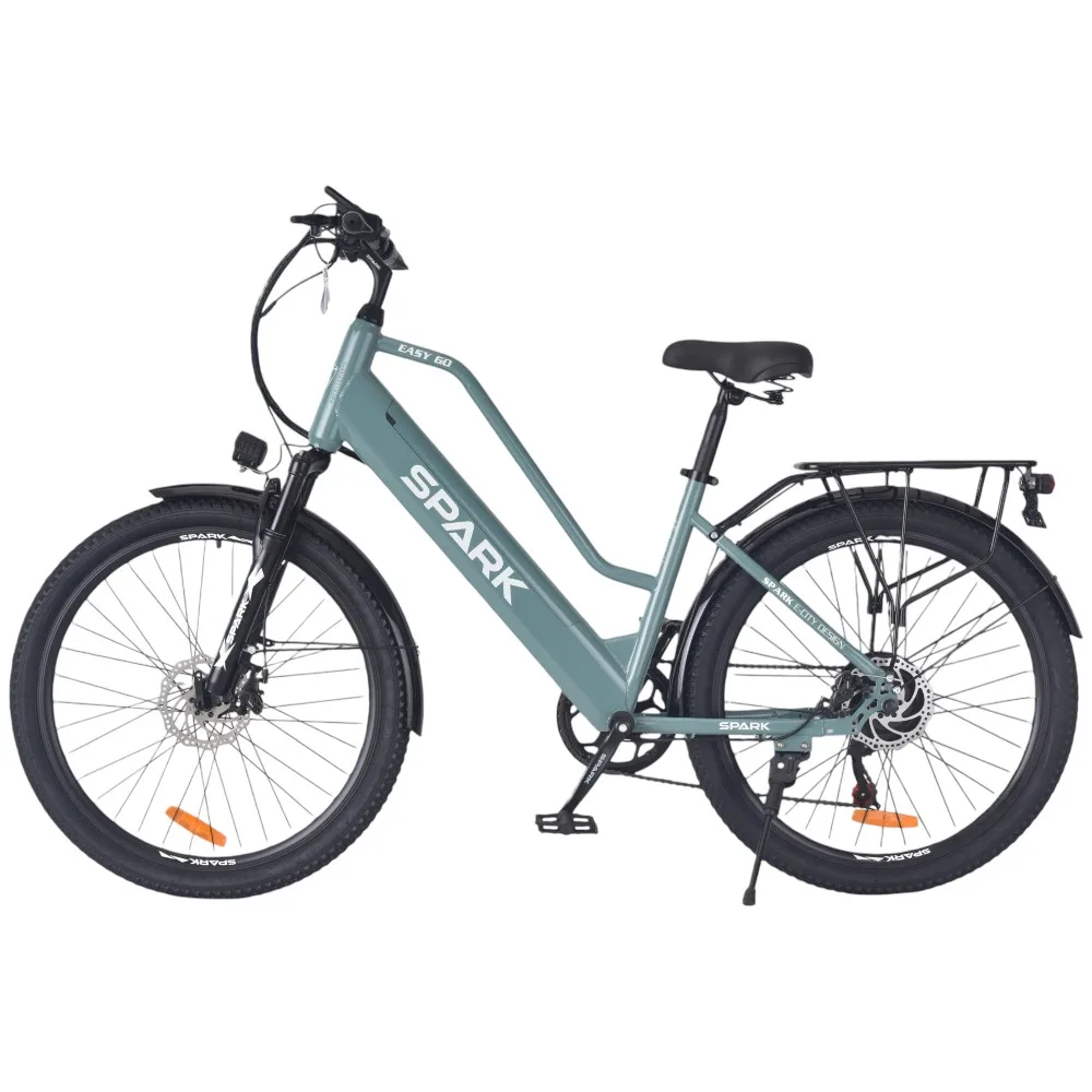 Spark E-City Easy Go сіро-оливковий, 48V/500W/12,5Ah (17)