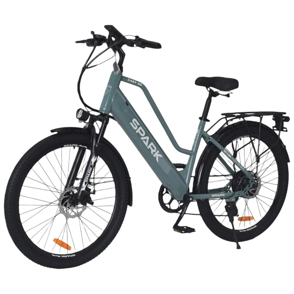 Spark E-City Easy Go сіро-оливковий, 48V/500W/12,5Ah (17)