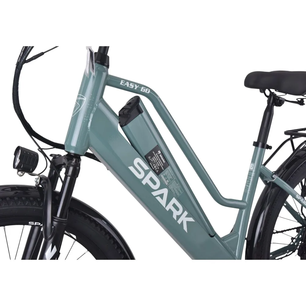 Spark E-City Easy Go сіро-оливковий, 48V/500W/12,5Ah (17)