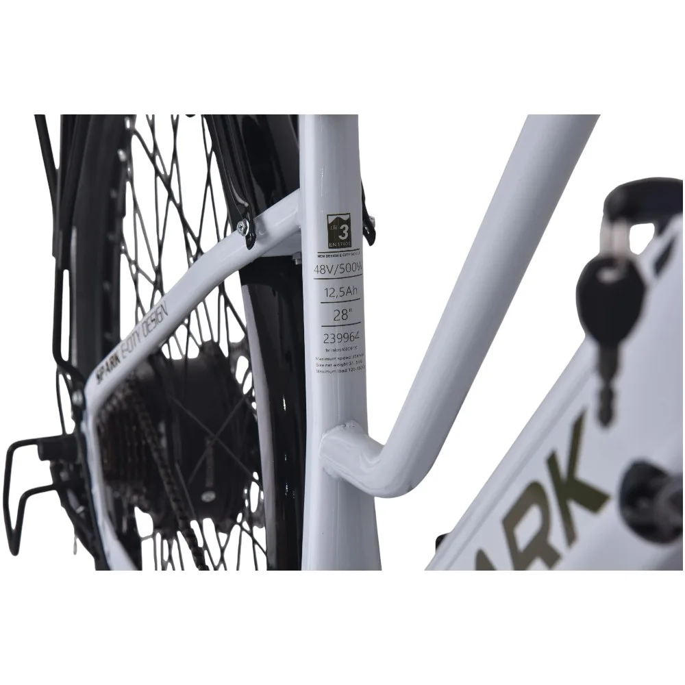 Spark E-City Easy Go сірий, 48V/500W/12,5Ah (18)