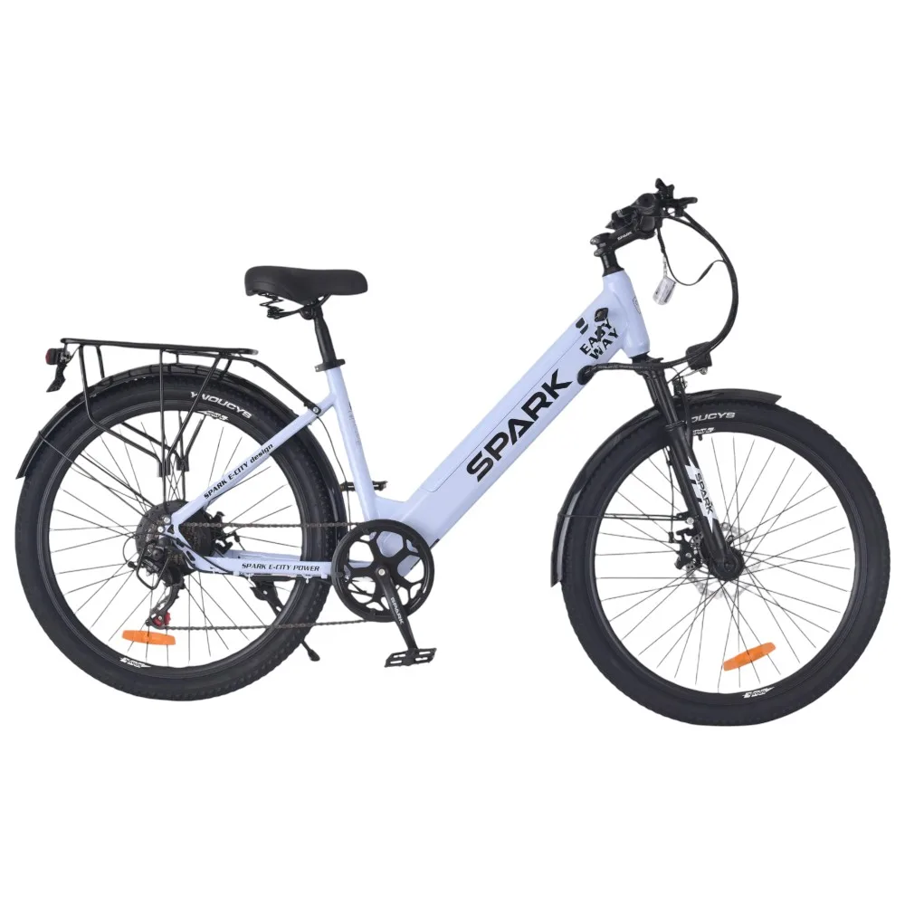 Spark E-City Easy Way блакитний, 48V/500W/12,5Ah (17)
