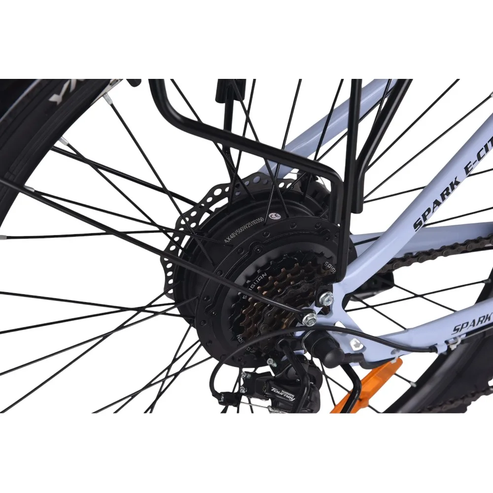 Spark E-City Easy Way блакитний, 48V/500W/12,5Ah (17)