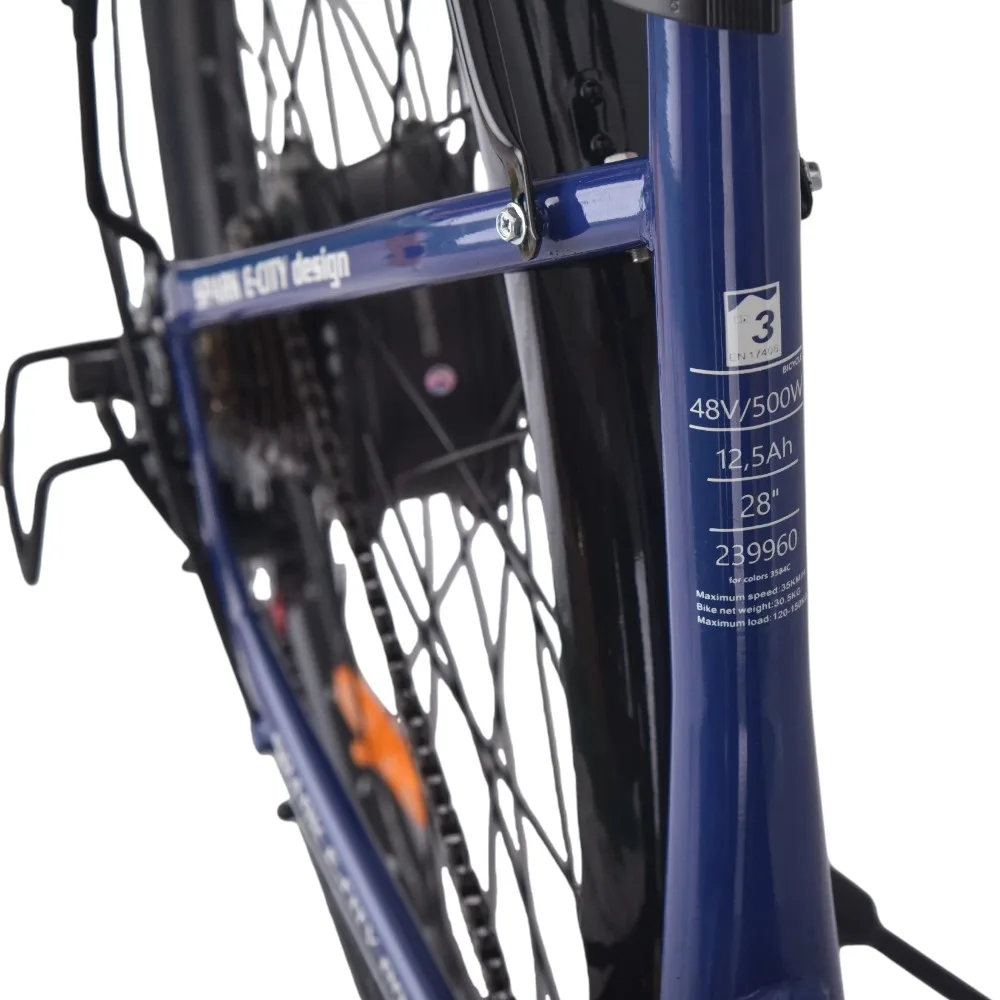 Spark E-City Easy Way синій, 48V/500W/12,5Ah (18)