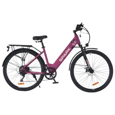 Spark E-City Easy Way фіолетовий матовий, 48V/500W/12,5Ah (18)