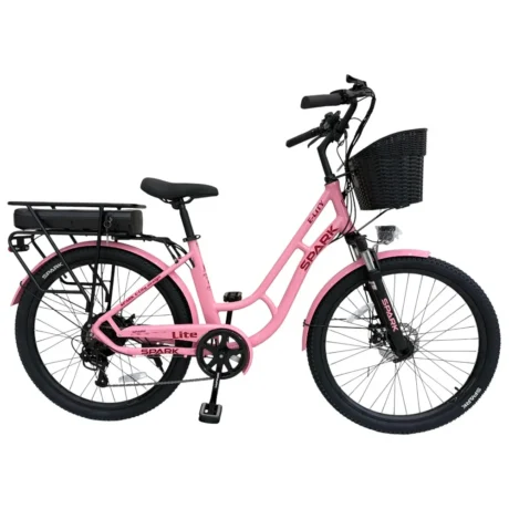 Spark E-City Lite малиновий, 48V/500W/12,8Ah (17)