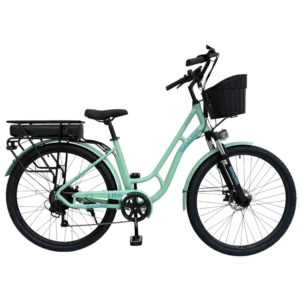 Spark E-City Lite м’ятний, 48V/500W/12,8Ah (18)