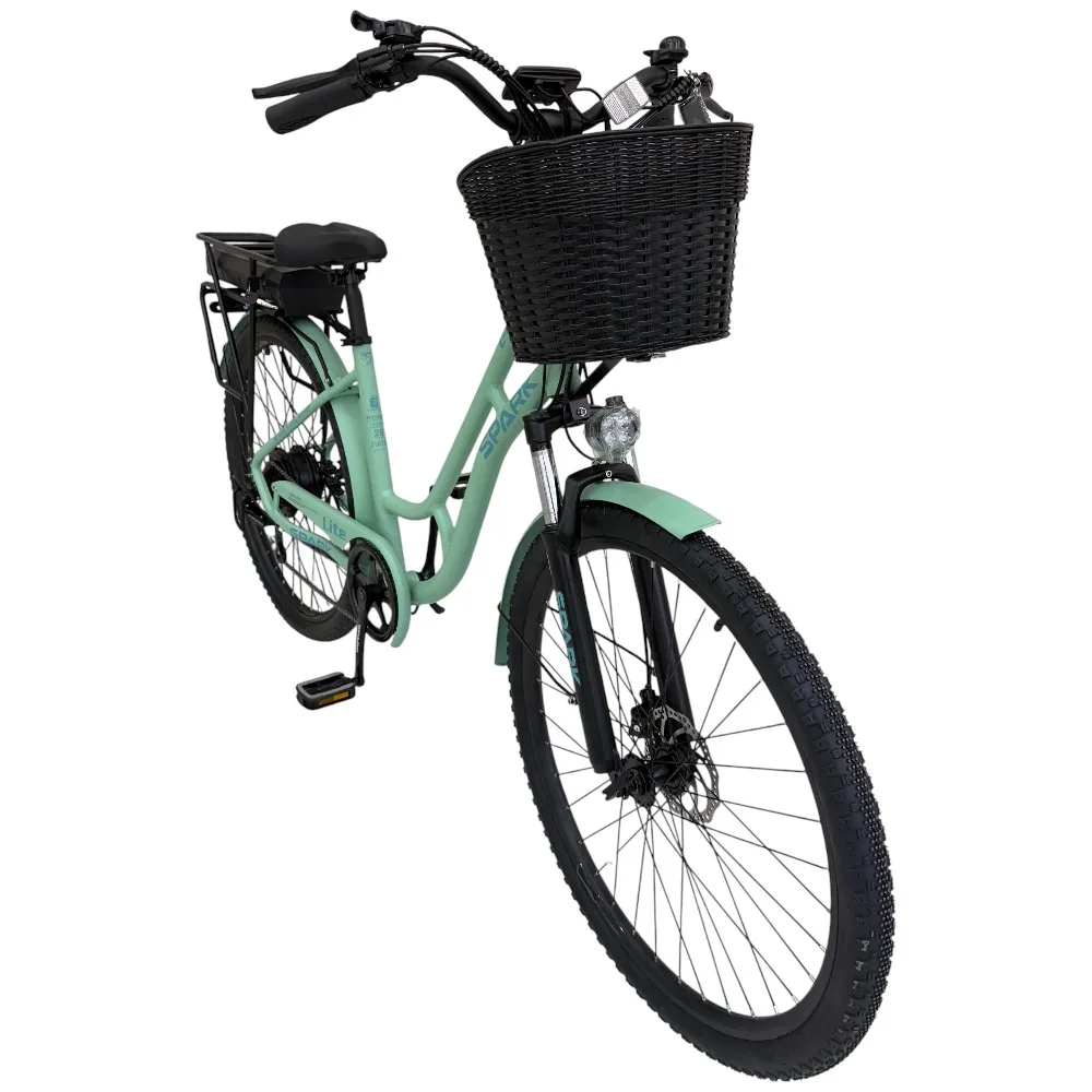 Spark E-City Lite м’ятний, 48V/500W/12,8Ah (18)