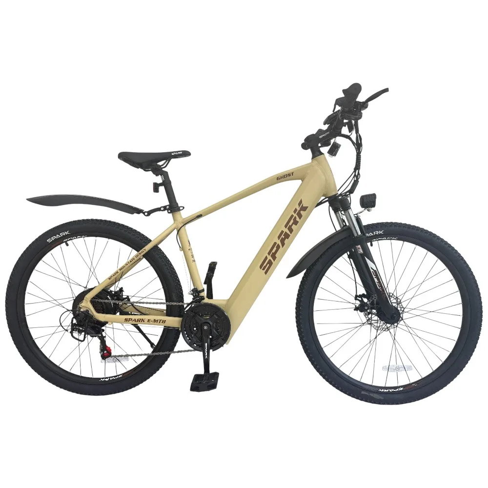 Spark E-Mtb Ghost бежевий (м), 48V/500W/12,8Ah (15)