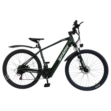 Spark E-Mtb Ghost темно-зелений, 48V/500W/12,8Ah (17)