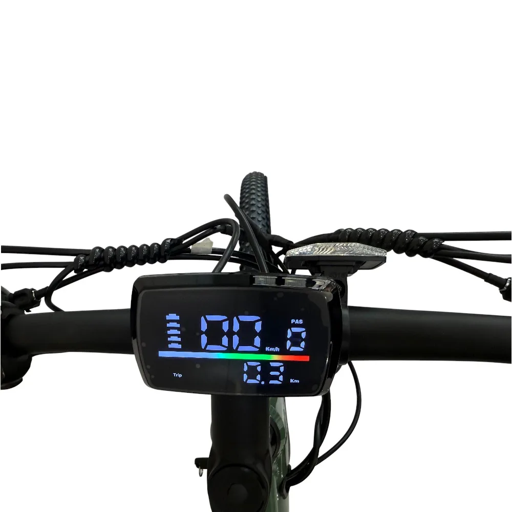Spark E-Mtb Shadow темно-зелений, 48V/500W/12,8Ah (15)