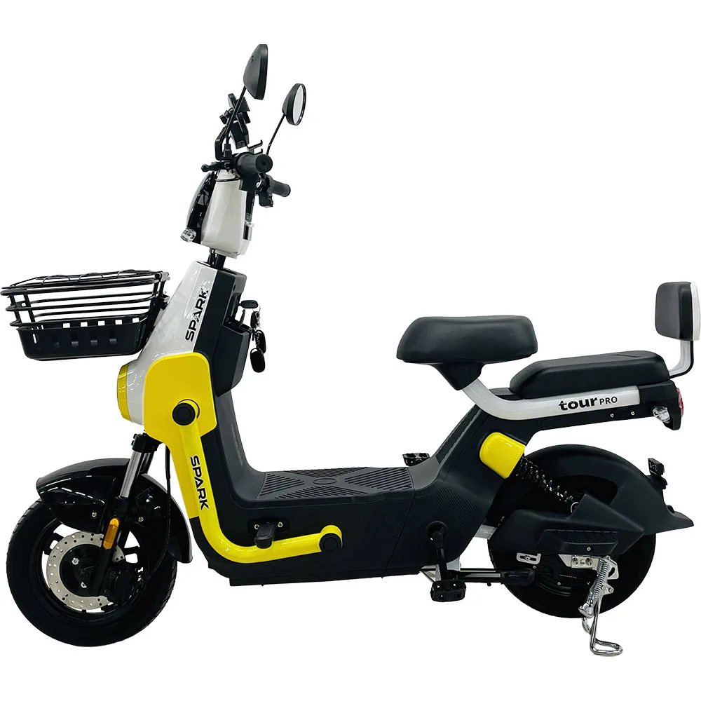 Spark Tour Pro білий з жовтим, 60V/1000W/20Ah