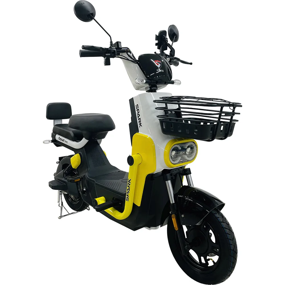 Spark Tour Pro білий з жовтим, 60V/1000W/20Ah